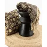Tabouret en bois paulownia
