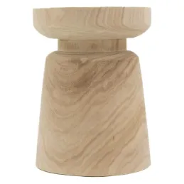 Tabouret en bois paulownia