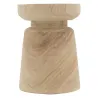 Tabouret en bois paulownia