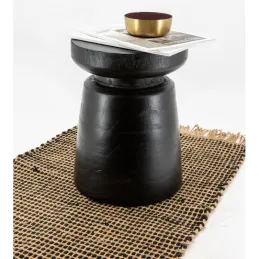 Tabouret en bois paulownia