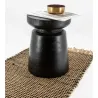 Tabouret en bois paulownia