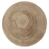 Tabouret en bois paulownia