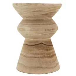 Tabouret en bois paulownia
