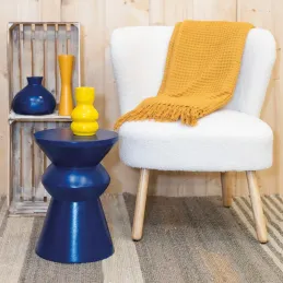 Tabouret en bois paulownia