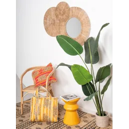 Tabouret en bois paulownia