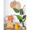 Tabouret en bois paulownia