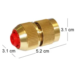 Raccord automatique 3 billes Aquastop en laiton