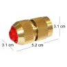 Raccord automatique 3 billes Aquastop en laiton