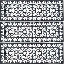 Tapis d'escalier antiglisse en caoutchouc