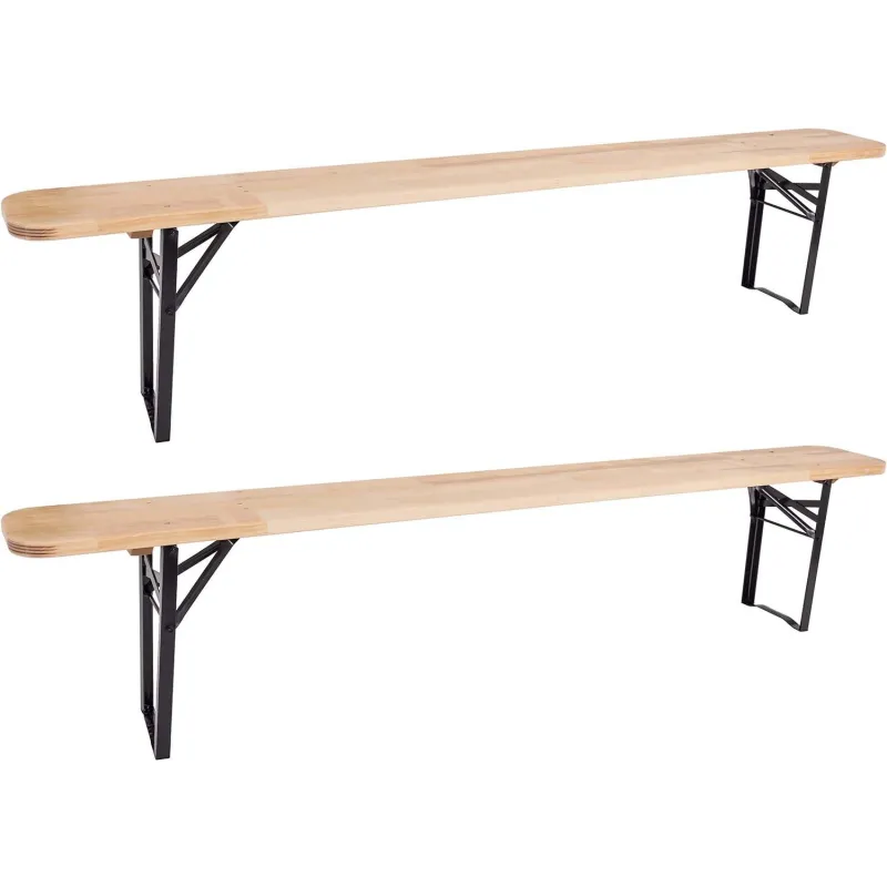 Banc de jardin pliable Brasserie