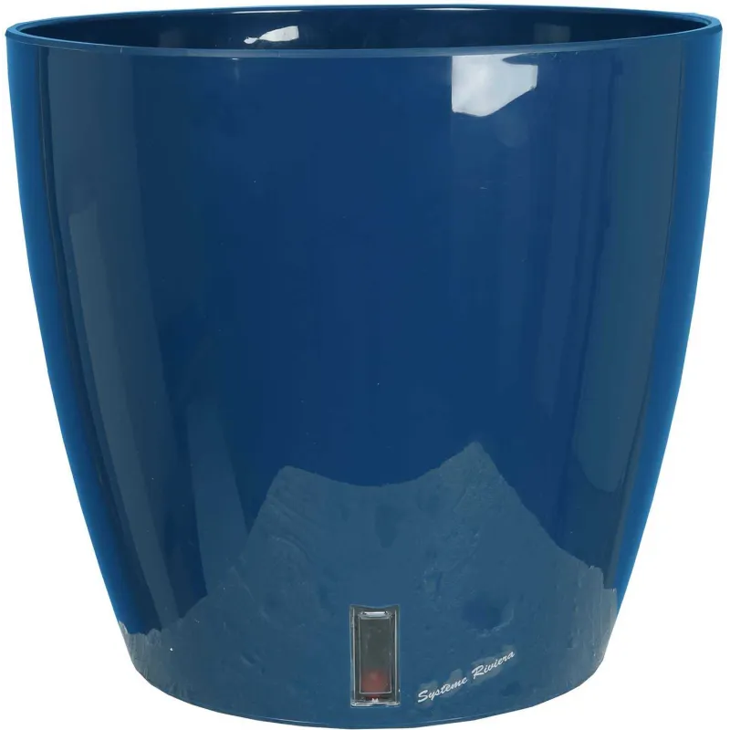Pot en plastique rond avec réserve d'eau 30 cm Eva
