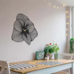 Horloge en métal Azalée 70 cm