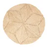 Tapis rond en jonc Kaate