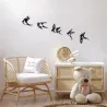 Décoration murale en métal Oiseaux en vol