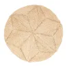 Tapis rond en jonc Kaate