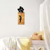 Décoration murale en bois et métal Walnut