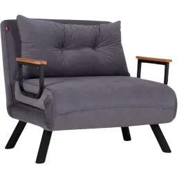 Fauteuil convertible en tissu Sando