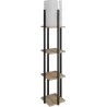 Etagère avec lampe intégrée Nora