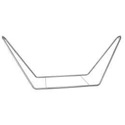 Support pour hamac en métal finition zinc