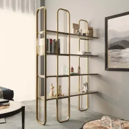 Etagère en aggloméré et métal Sierra