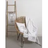 Echelle porte serviettes en bambou