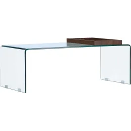 Table basse en verre Telemark