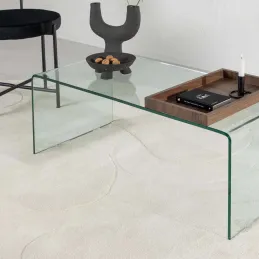 Table basse en verre Telemark