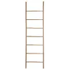 Echelle porte-serviettes en bambou naturel