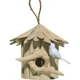 Nichoir rond en bois d'albésia