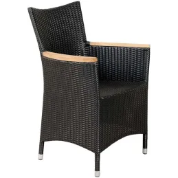 Fauteuil en polyrésine Nola