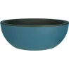 Pot en plastique rond effet granit 40 cm