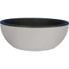 Pot en plastique rond effet granit 40 cm