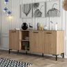Buffet en aggloméré 4 portes Aurora