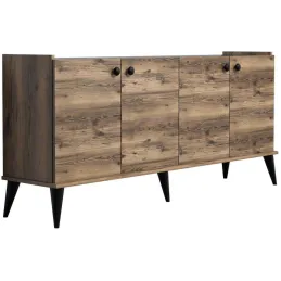 Buffet en aggloméré 4 portes Lidya