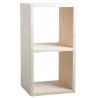 Etagère modulable 2 cases en épicéa