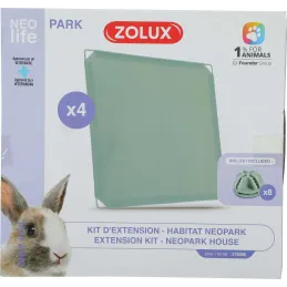 Extension pour cage modulable pour lapin Park 1.84 m²