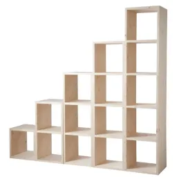 Etagère modulable 3 cases en épicéa