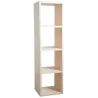 Etagère modulable 4 cases en épicéa