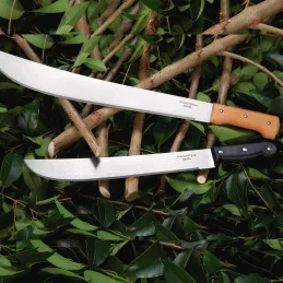 Machette en acier carbone et plastique