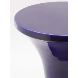 Tabouret en métal émaillé Tam Tam