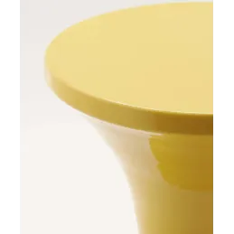 Tabouret en métal émaillé Tam Tam