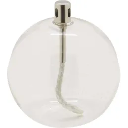 Lampe à huile en verre Sphere