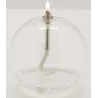 Lampe à huile en verre Sphere