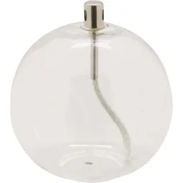 Lampe à huile en verre Sphere