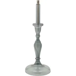 Lampe à huile en verre  smoké Candle