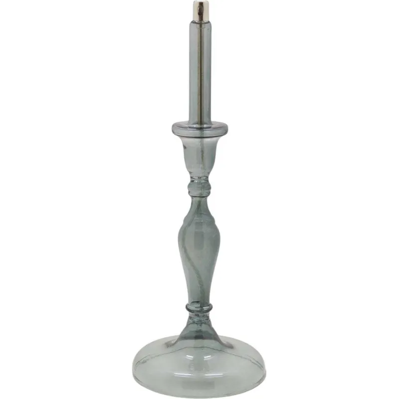 Lampe à huile en verre  smoké Candle
