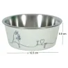 Ecuelle antidérapante pour chats Love cat