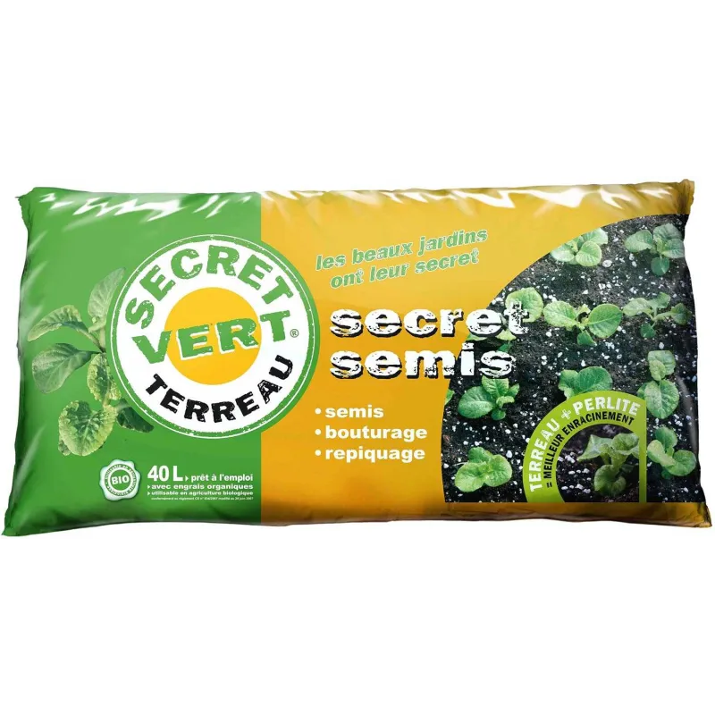 Secret semis terreau