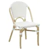 Chaise d'extérieur en rotin et résine (Lot de 4)