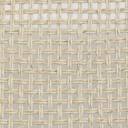 Banc pliant en teck et rotin synthétique beige BAIA